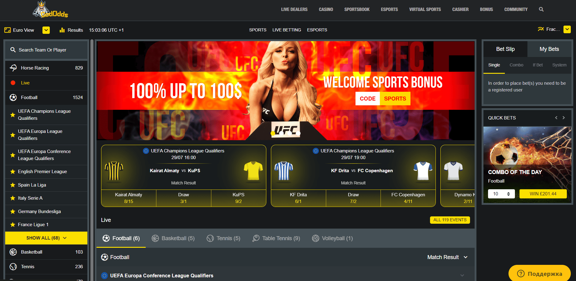 God Odds